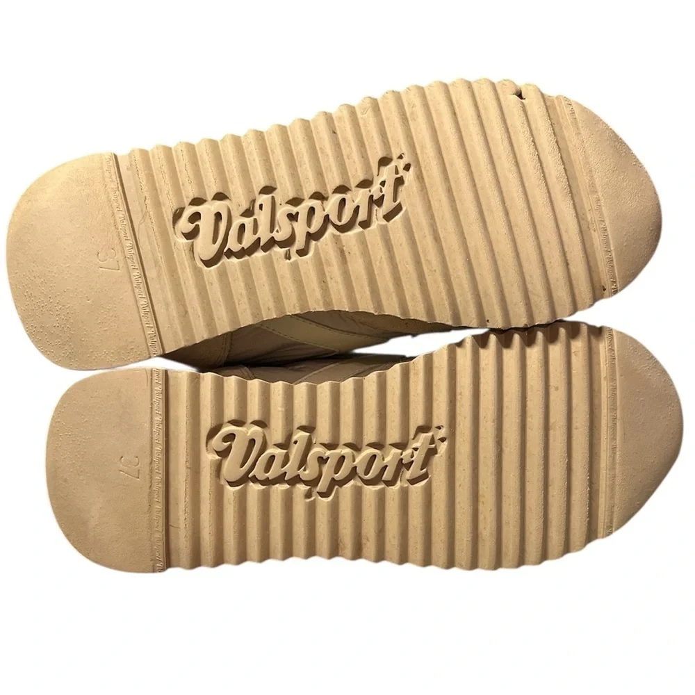 Valsport 1920 Italian Magic Run Donna Sneakers‎ Tan Beige Suede 37 ( 7 US)
